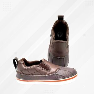 CROCS Allcast Espresso Brown Duck Shoes Slip-On Shoes Childrens Size C 12